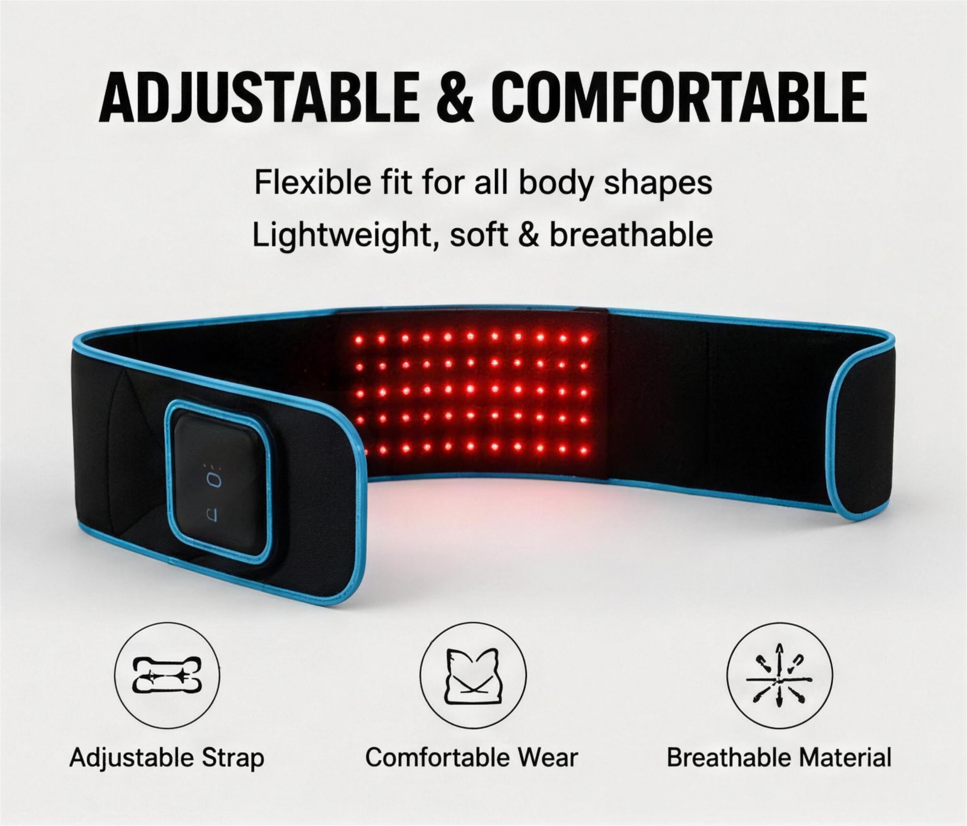 Reviara Light Therapy Belt - Adjustable and Comfortable
